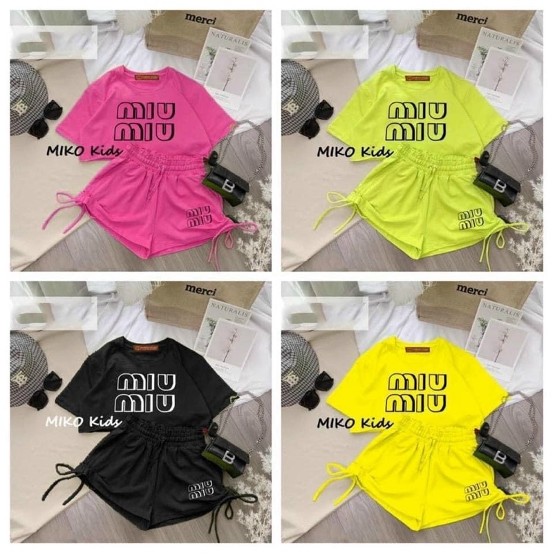 Set bộ miu miu