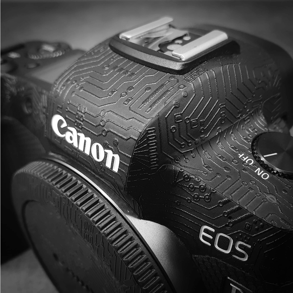 Skin 3M Máy Ảnh Canon R, RP, R5, R6 - Mẫu Skin 3m Vân Nổi Skin Dán Full Máy