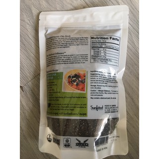 Hạt Chia (mỗi gói 454g) Organic NK Từ Mỹ( chia đen)