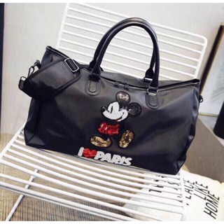 Túi du lịch pink , mickey, lính