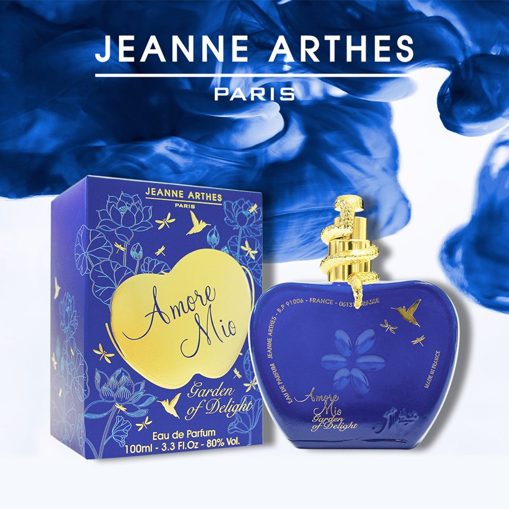 Nước hoa Pháp Jeanne Arthes Paris - AMORE MIO GARDEN OF DELIGHT 100ML