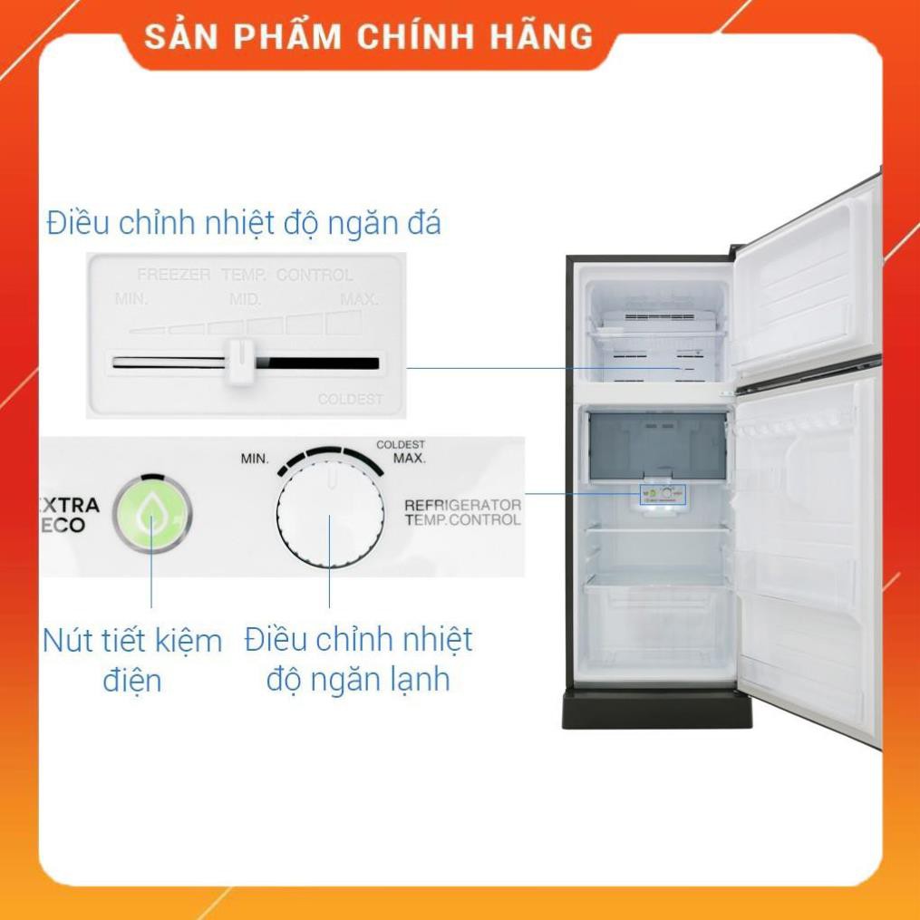 [BMART] SJ-X201E-SL | SJ-X201E-DS | Tủ lạnh Sharp Inverter 196 lít - HÀNG CHÍNH HÃNG - NEW