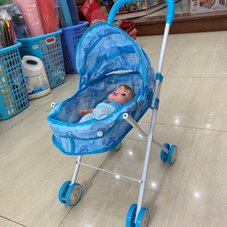 XE ĐẨY EM BÉ XE ĐẨY BÚP BÊ SIÊU XINH CHO BÉ