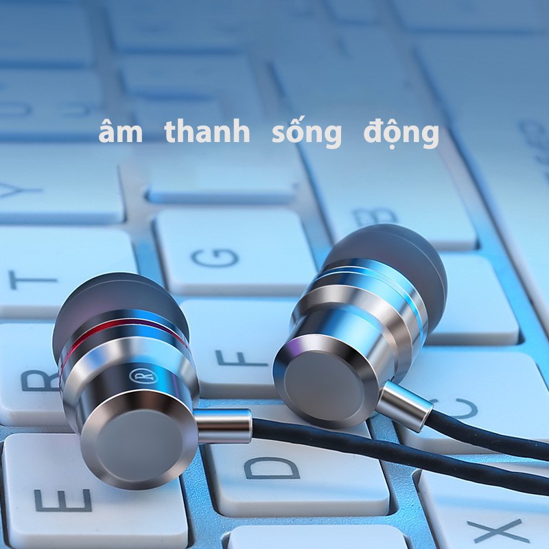 Tai nghe hợp kim/ tai nghe có dây Nhét Tai gaming Chống Ồn HIFI có mic chơi game cho Phone Điện Thoại Samsung Huawei #05