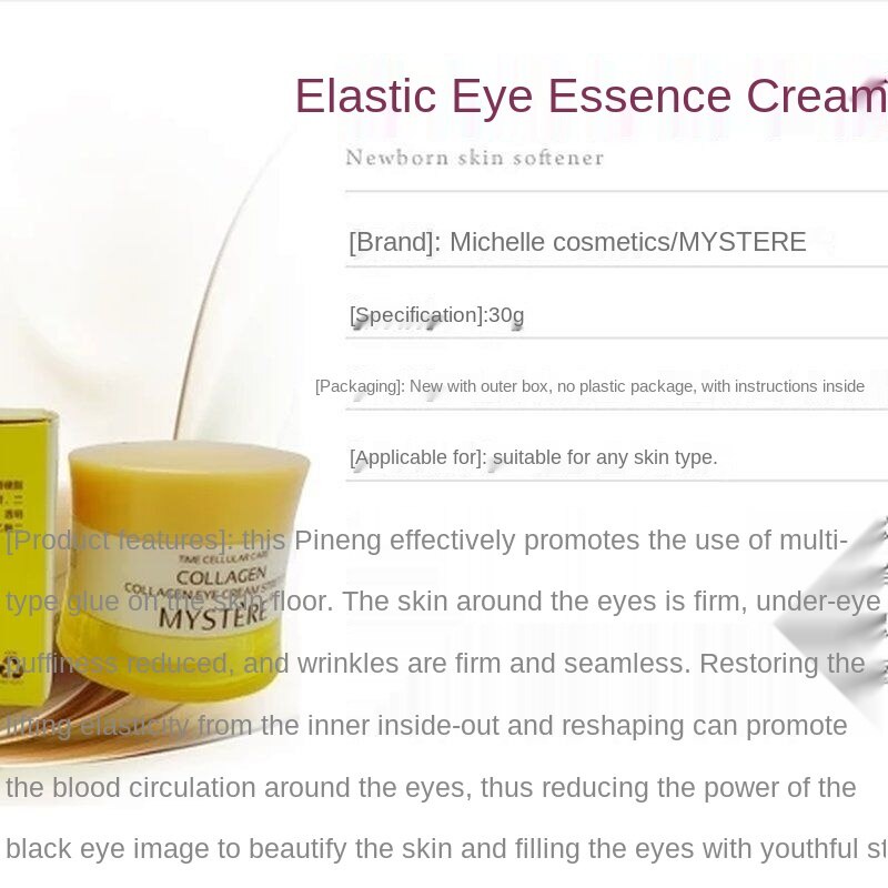 Kem mắt collagen MYSTERE 30g xóa quầng thâm và khô da | BigBuy360 - bigbuy360.vn