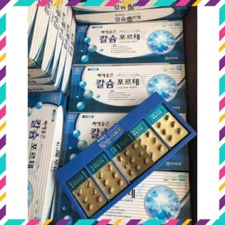 Viên Uống Bổ Sung Canxi Hanmi Hàn Quốc Hộp 120 Viên Hộp Màu Xanh