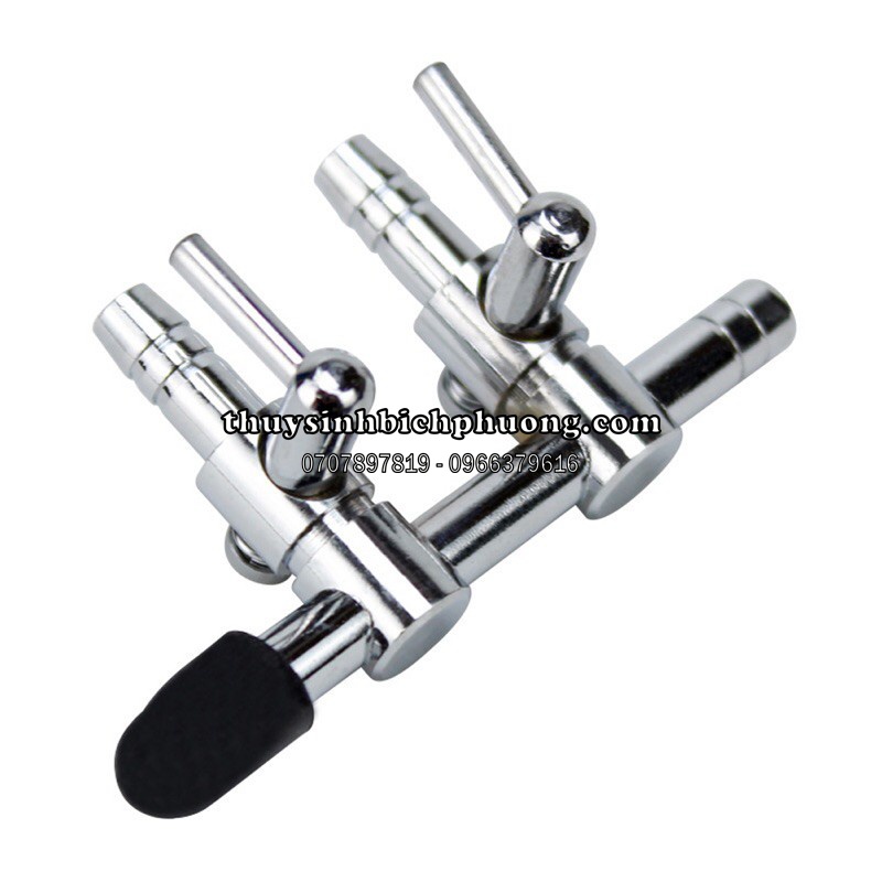 VAN CHIA OXY INOX CÓ KHÓA DÒNG RIÊNG BIỆT TIỆN LỢI  | KHOÁ TĂNG GIẢM LƯỢNG KHÍ DÀNH CHO OXY