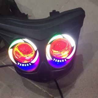 Mắt cu lốc xoáy 7 màu exciter 150 Lượm 79