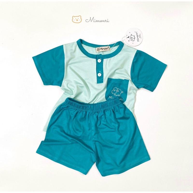 BỘ CỘC TAY THUN LẠNH CỔ TRỤ SIÊU ĐẸP CHO BÉ