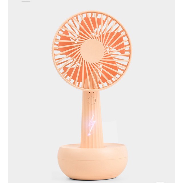 Quạt cầm tay mini kèm đế cắm cố định chính hãng Yase siêu mát F25 .