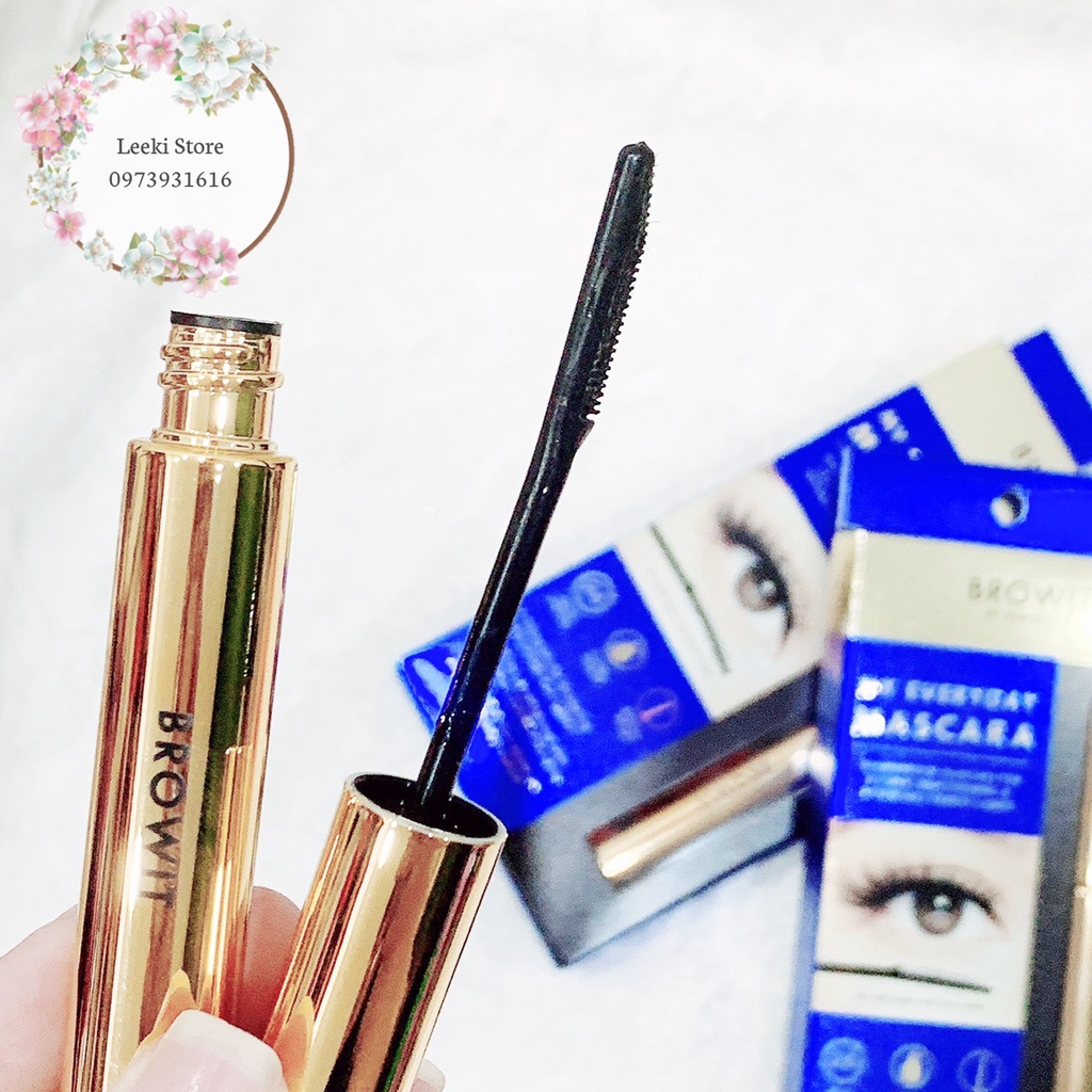 Mascara Browit Nongchat Thái Làm Dày Dài Mi Chuyên Dụng Cho Makeup