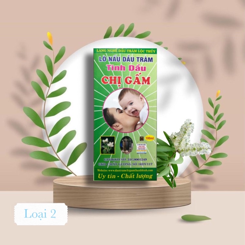 Tinh Dầu Tràm Hiệu Chị Gấm.