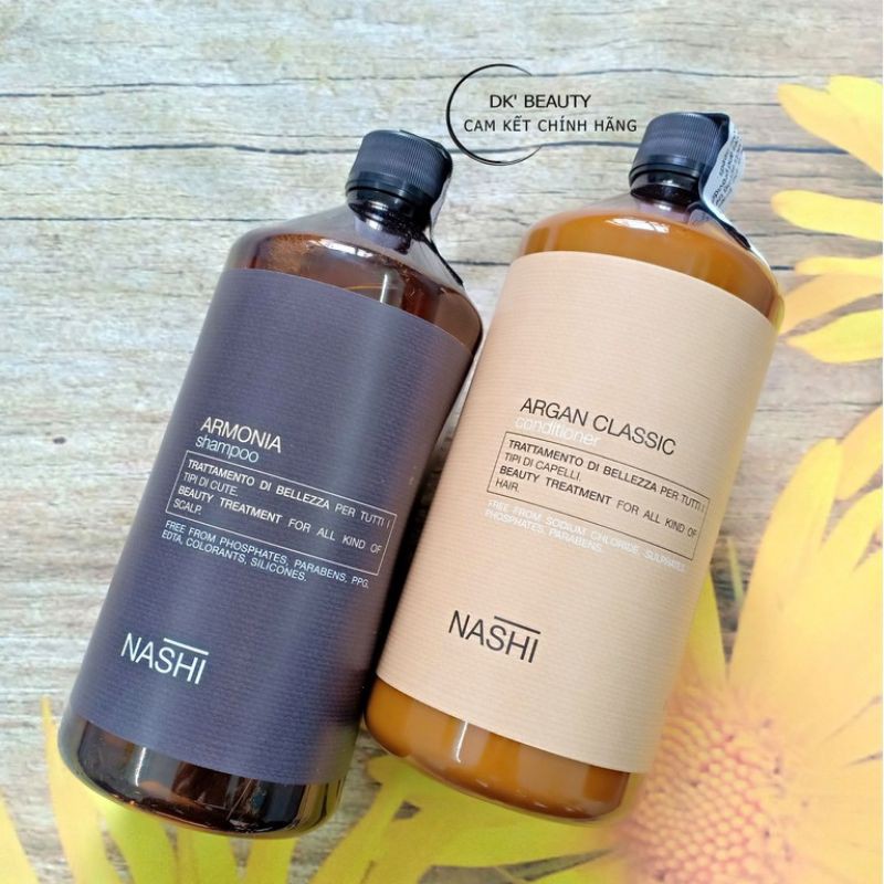 🌞Dầu Gội Cân Bằng Nashi Argan Dành Cho Tóc Dầu, Gàu, Khô - 1000ml