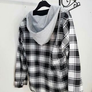 (SALE + kèm quà)(Ảnh thật 100%)Khoác Sơ mi Flannel cá tính