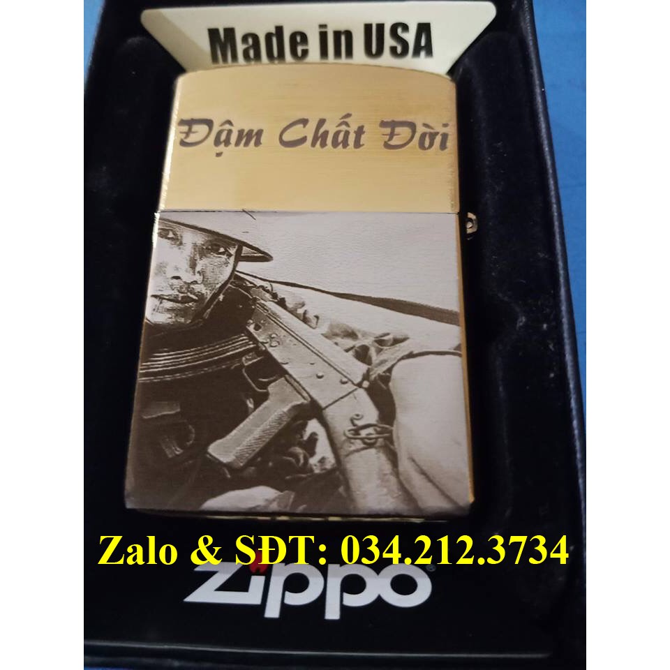 Khắc Zippo Bằng Tay