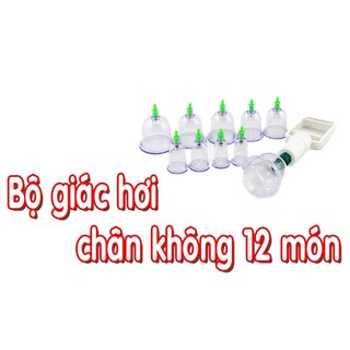 Bộ dụng cụ giác hơi 12 món không dùng lửa tiện dụng