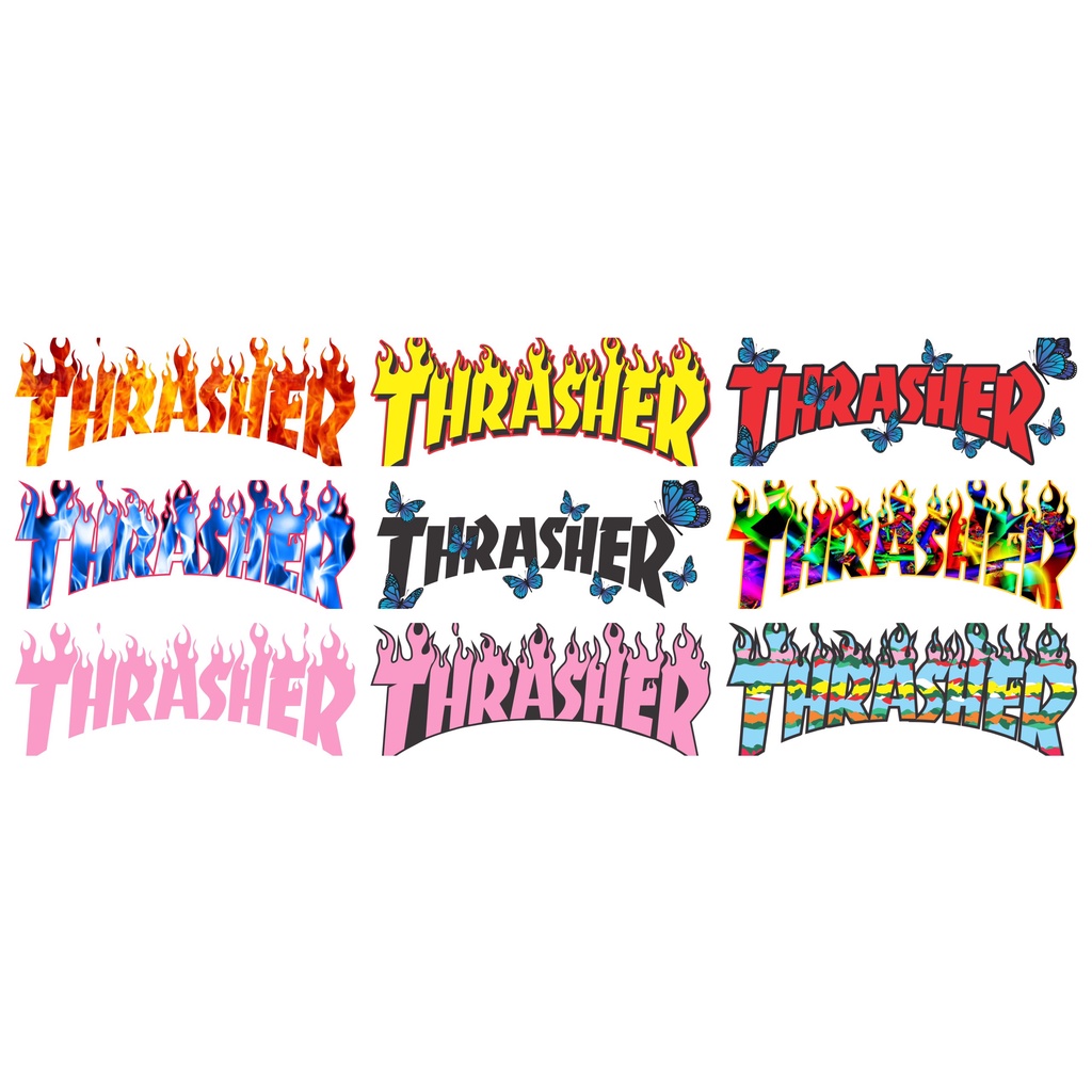 Hình Ủi Nhiệt, Decal Nhiệt KTS - Thrasher 1 - Poseidon.est2019