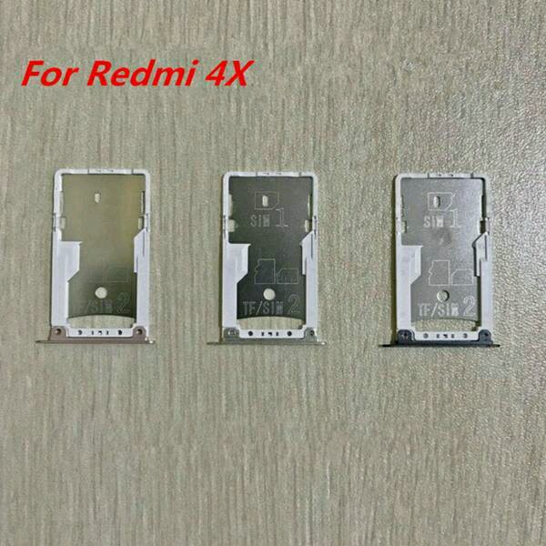 Khay Đựng Sim / Ổ Khóa / Sim / Sim / Thẻ Nhớ Cho Điện Thoại Xiaomi Redmi 4x