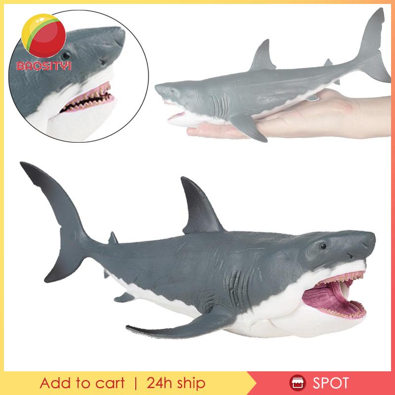 Đồ Chơi Mô Phỏng Sinh Vật Biển Bằng Nhựa Megalodon Cho Trẻ Em