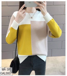 Áo len phối màu cao cấp