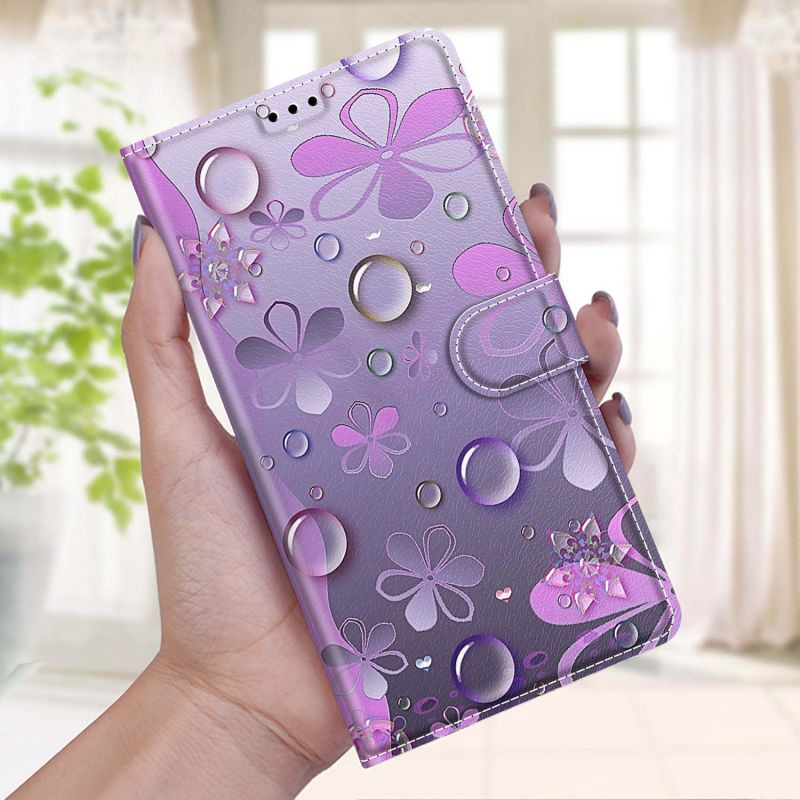Ốp Điện Thoại Da Gập Từ Tính Có Ngăn Đựng Thẻ Cho Samsung Galaxy S22 S21 S20 Plus S22 Ultra S21 FE S21 Ultra S20 FE S20 S21 S22