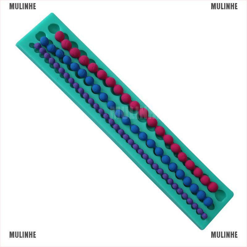 Khuôn silicone tạo hình ngọc trai 3D trang trí bánh