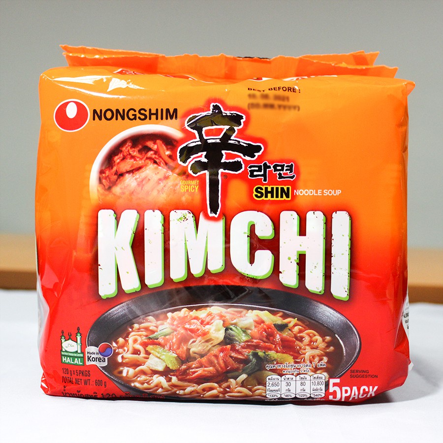 Mì Nongshim Kim chi 120g/gói