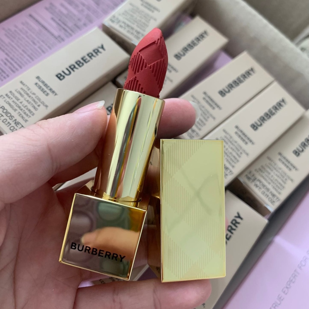 VỎ VÀNG - Son Burberry Kisse 93 Russet - BBR MÀU ĐỎ ĐẤT FULLSIZE