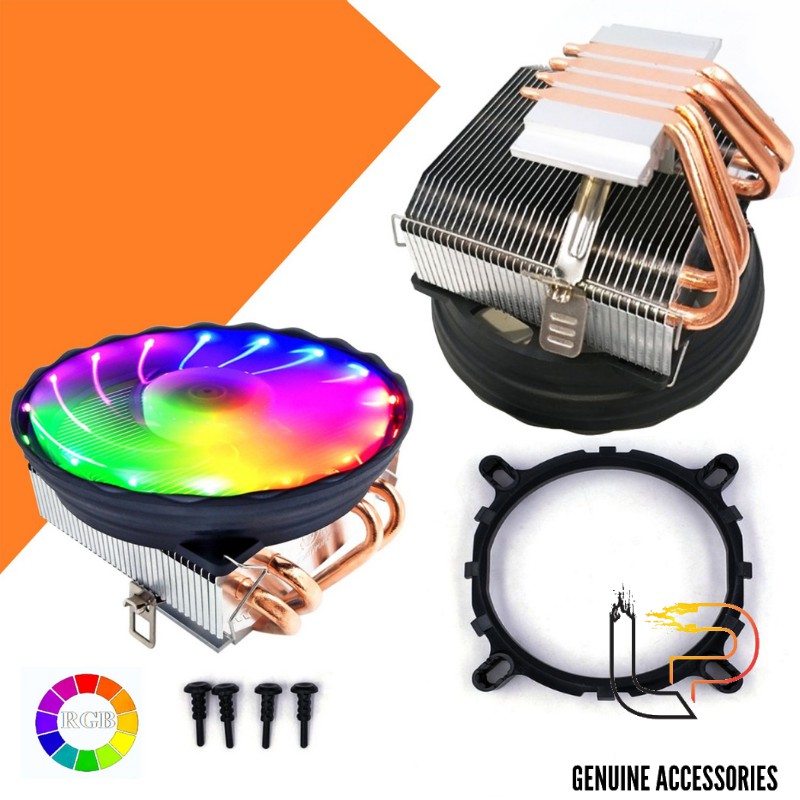 FAN CASE 775 BAMBA B11 - FAN CASE LED CPU INTELL 775,1150,1155,1151,1155,1156 &amp;AMD 754,939,940,AM2,AM3,FM1,FM2 BAMBA B11