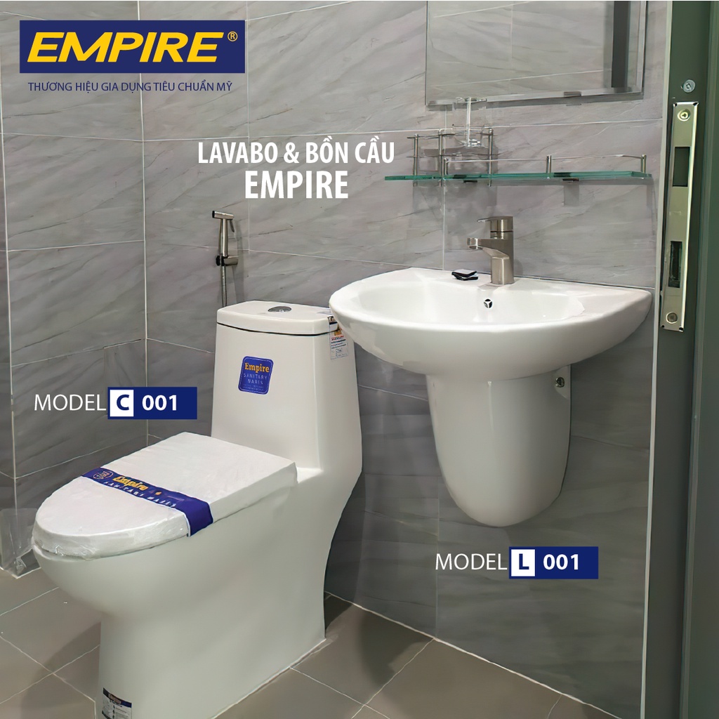 Bồn cầu cao cấp EMPIRE EPVS_C001