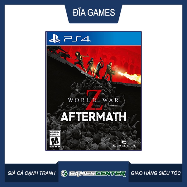 Đĩa game PS4 World War Z Aftermath