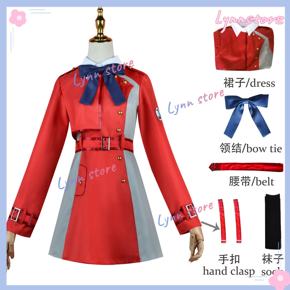 Bộ Đồ Hóa Trang Nhân Vật Lycoris Recoil Inoue Takina / Nishikigi Chisato