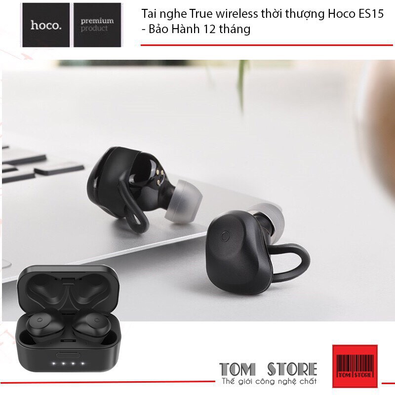 Tai nghe True Wireless Thời thượng Hoco ES15 - Công nghệ Bluetooth V5.0 -Bảo Hành 12 tháng #Tainghe