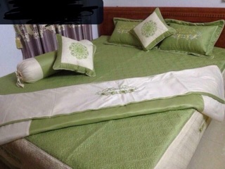 Bộ chăn ga gối 7 món m8 x 2m