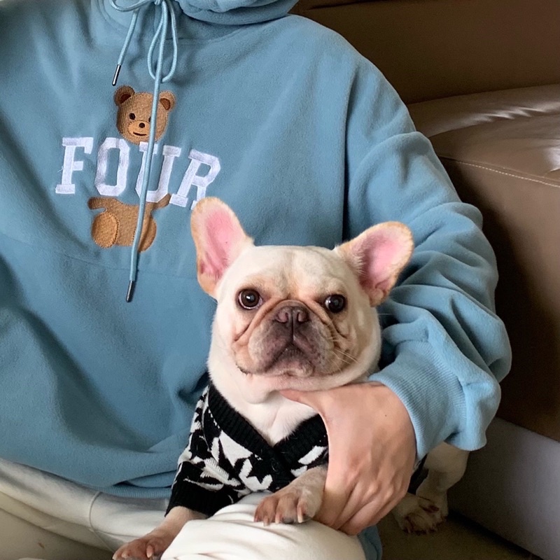 ÁO LEN CARDIGAN CHO THÚ CƯNG