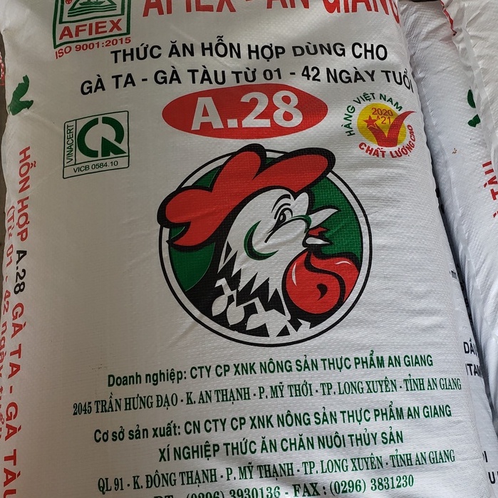 [Giá rẻ] Thức ăn cho gà, chim, bồ câu cao cấp hãng AFIEX bịch 1kg