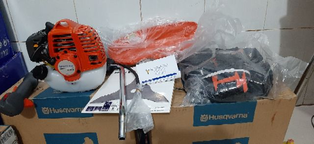 Máy cắt cỏ husqvarna 226R - Hàng chính hãng Made In Japan - xilanh 34mm - 26cc - Thắng máy cưa xích