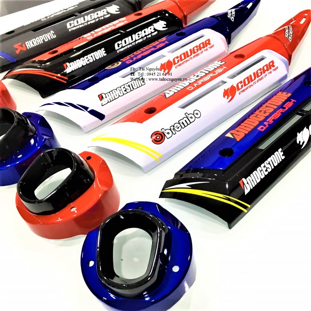 ỐP PÔ XE MÁY + CHỤP ĐÍT PÔ EX 150 MẪU MỚI LOẠI ĐẸP , ĐỒ CHƠI XE MÁY