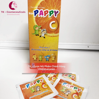 Kẹo ngậm bipp c / pappy c bổ sung vitaminc, tăng cường sức đề kháng