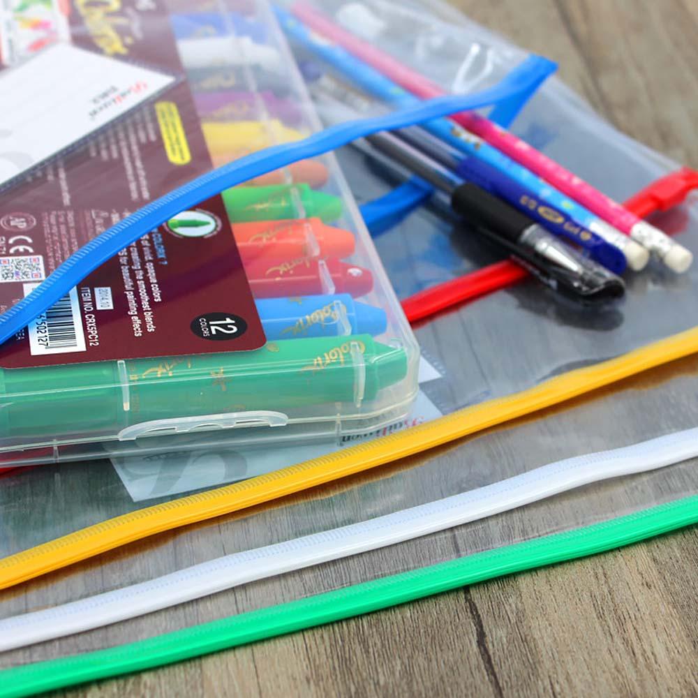 Túi Đựng Tài Liệu Chống Thấm Nước Bằng PVC Tiện Dụng Cho Học Sinh