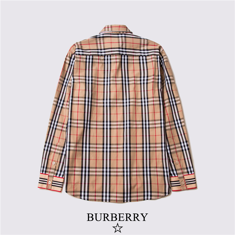 Áo Sơ Mi Caro Burberry Thời Trang Cao Cấp 9112