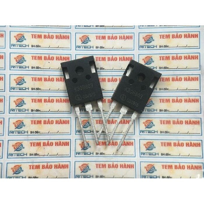 [Combo 2 chiếc] K30H603, IKW30N60H3 IGBT 30A 600V TO-3P