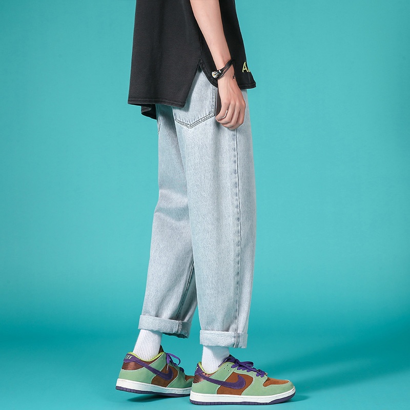 quần baggy jean nam BASIC phong suông rộng SR01 - top xu hướng 2023