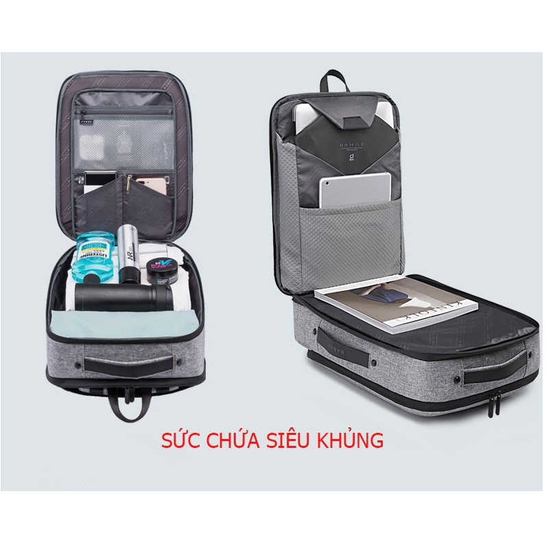 Balo nam thông minh đa chức năng thời trang cao cấp phong cách châu âu