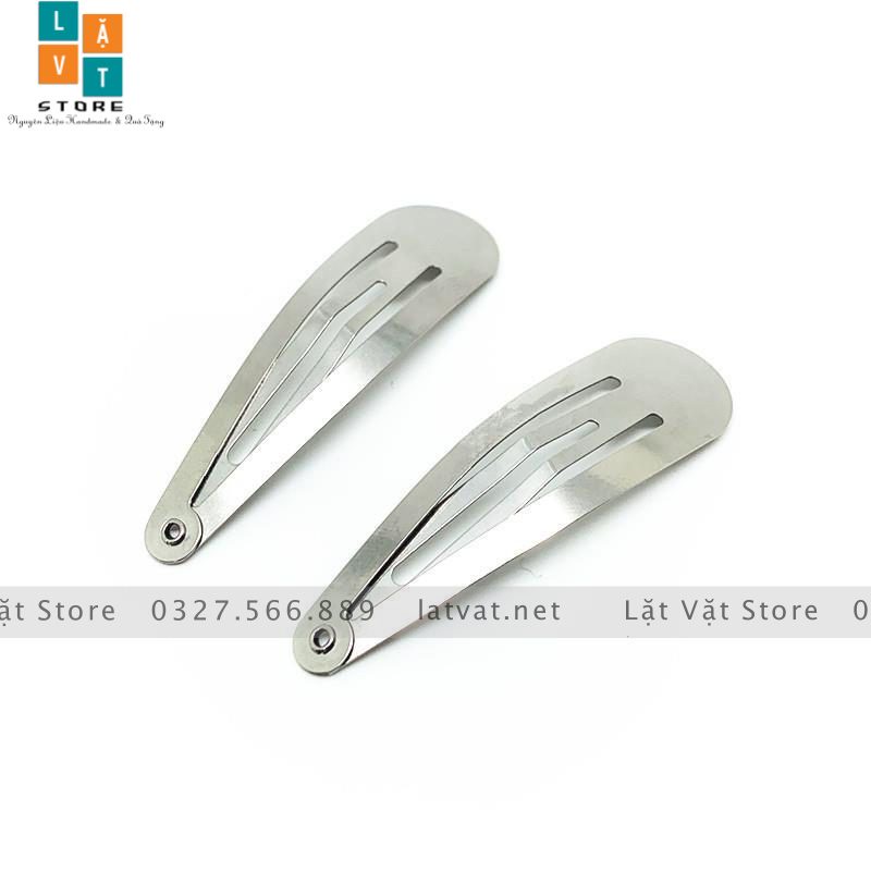 Kẹp tóc, kẹp mái tự làm - Hairclip DIY, chất liệu sắt không gĩ