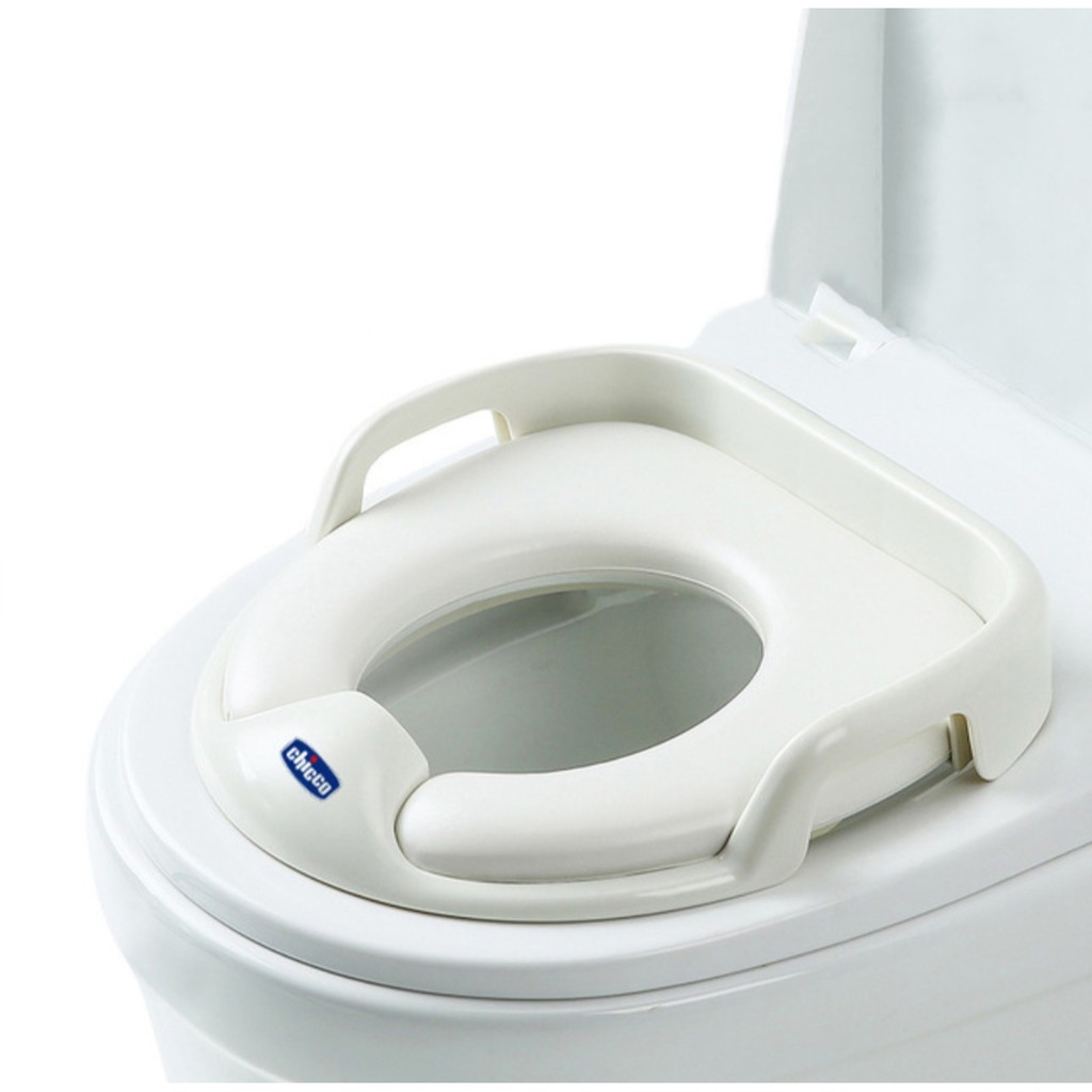 Bệ thu nhỏ bồn cầu Chicco cho bé - bệ ngồi toilet chicco