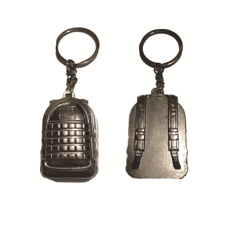 Full Móc khóa vật phẩm Game PUBG phiên bản dài, thép không rỉ