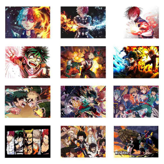 moneyc.vn Tranh treo poster hoạt hình anime Nhật Bản My Hero Academia
