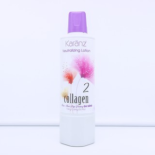Dập uốn lạnh cao cấp Collagen dưỡng tóc Karanz Collagen Neutralizing Lotion 1000ml