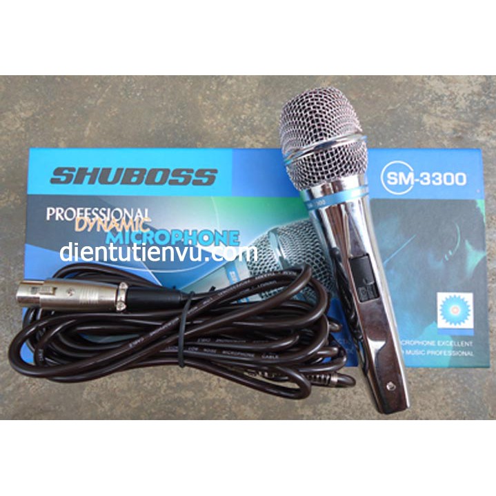 [Mã ELHACE giảm 4% đơn 300K] Micro có dây Shuboss SM-3300